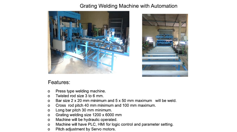 Grating Welding Machine