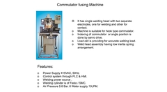 Commutor Fusing Machine