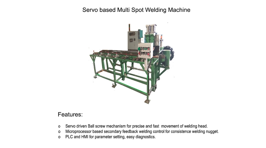 Servo based Multi Spot Welding Machine